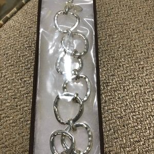 Silpada Silver Rush bracelet NIB never worn